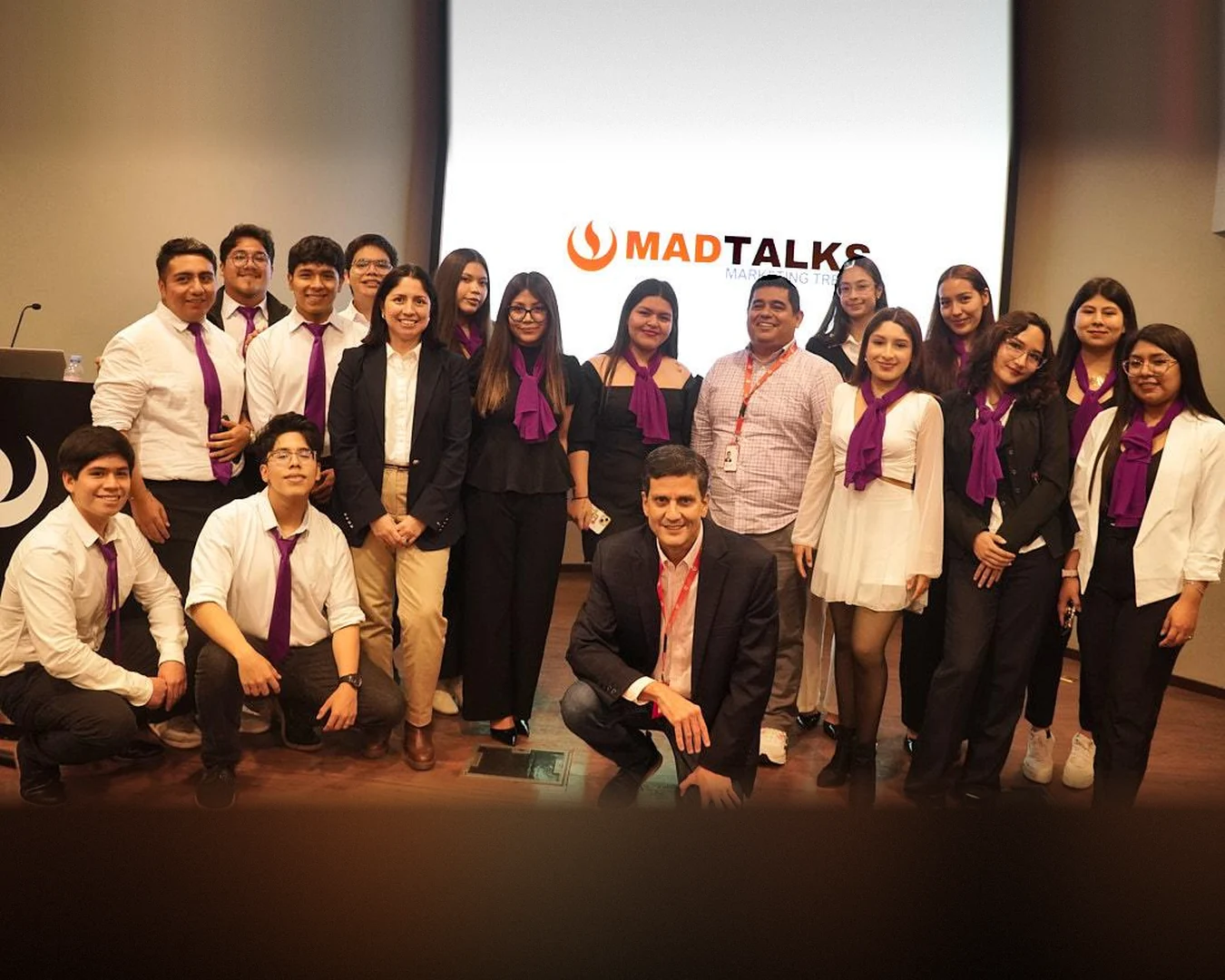 Rodrigo con la comunidad del Marketing Leadership Summit en la UPC